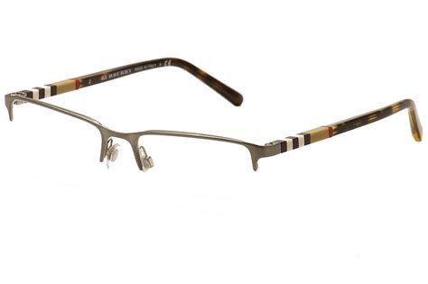 burberry eyeglasses 1282 gunmetal|BURBERRY BE1282 Men's BE1282 Eyeglasses, Brushed .